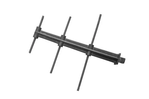 Element antenna black three-element close-up Stock Photos