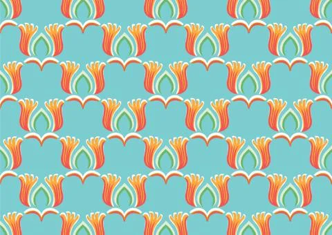 Element art abstract of thai style Stock Illustration