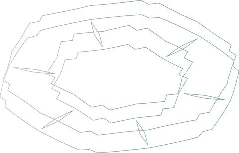 Element Art Gradient Minimal Abstract Shape for Modern Visual and Graphic D.. Stock Illustration