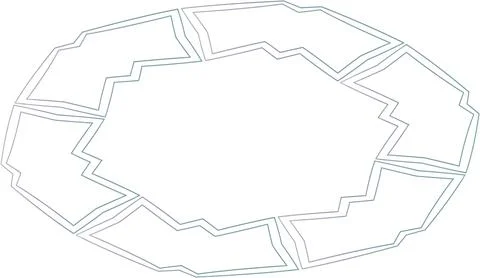 Element Art Gradient Minimal Abstract Shape for Modern Visual and Graphic D.. Stock Illustration