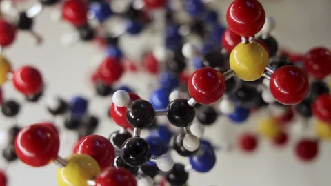 Element Bonds Physical Model 1 Video stock 281978784