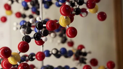 Element Bonds Physical Model 2 Video stock 282533353