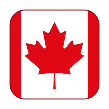 Element canada flag sign vector Stock Illustration