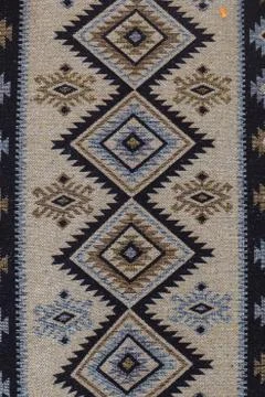 Element of the Caucasian kilim pattern Stock Photos