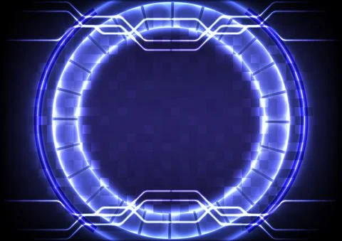 Element of computer data. Abstract hologram hi-tech background. Digital infog イラスト素材