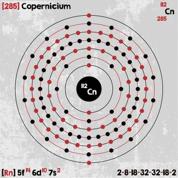 Element of Copernicium Stock Illustration