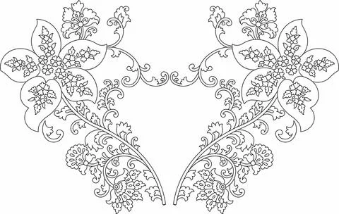 Element for design. It can be used for decorating of wedding invitations, gre Stock-Illustration