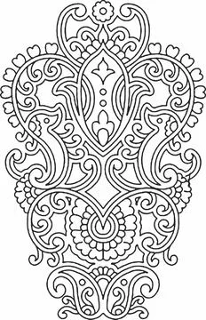 Element for design. It can be used for decorating of wedding invitations, gre 스톡 일러스트