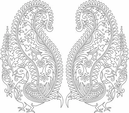 Element for design. It can be used for decorating of wedding invitations, gre Stock-Illustration