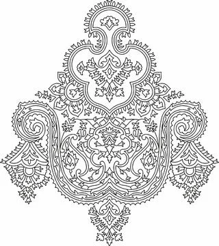 Element for design. It can be used for decorating of wedding invitations, gre Stock-Illustration