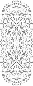 Element for design. It can be used for decorating of wedding invitations, gre Stock Illustration