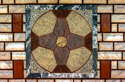 Element of external mosaic. Stock Photos