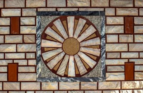 Element of external mosaic Stock Photos