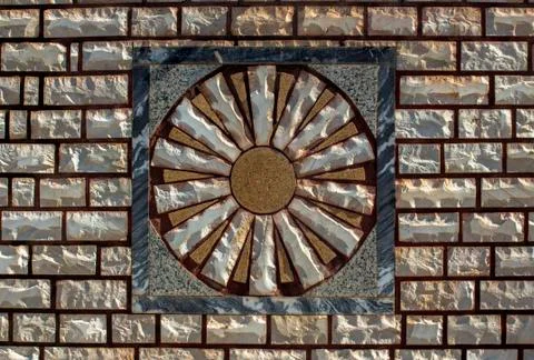 Element of external mosaic. Stock Photos