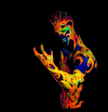 Element fire Stock Photos