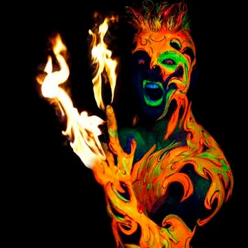 Element fire Stock Photos