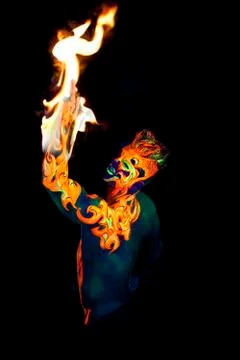 Element fire Foto stock