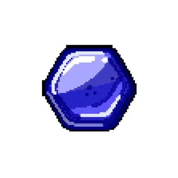 Element glass button pixel art vector illustration 스톡 일러스트