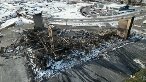 Element Hotel Marshall Fire 库存影片 168764215