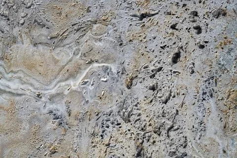 Element of old rough concrete wall as background or texture Foto stock