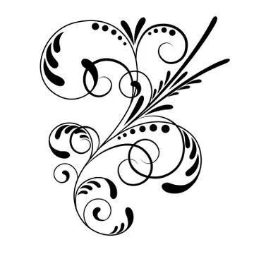 Element of ornament Stock Illustration