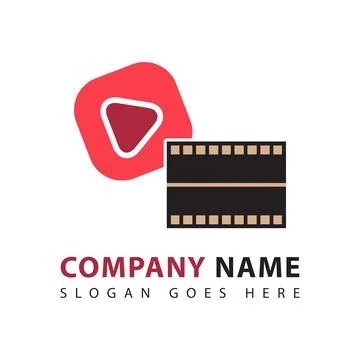 Element play logo design template. Stock Illustration