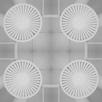 Element of seamless pattern, tile, pattern - white ceiling. Geometry. A kalei Stock Photos