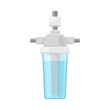 The Element Of System For Purification Of Water Vector Illustration Stock Illustration