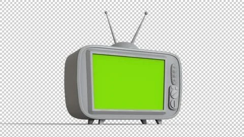 Element tv cartoon Stock Illustration