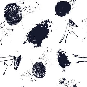 Element for your design. Grunge seamless pattern Stock Illustration