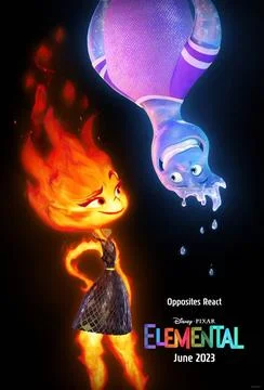  Elemental (2023) Elemental (2023) POSTER ART EDITORIAL USE ONLY Copyright... Stock Photos
