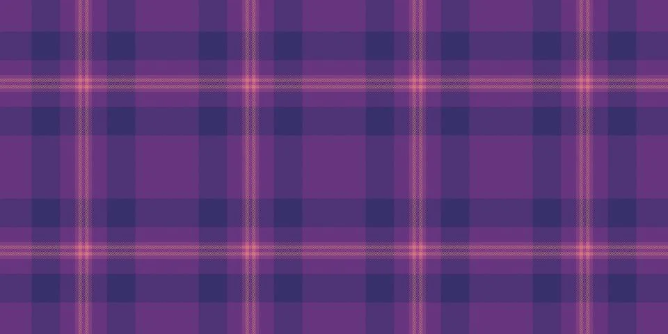 Elementary check textile pattern, halloween background vector texture. Pano.. Stockillustratie