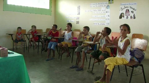 Elementary School in Brazil Video stock 858923