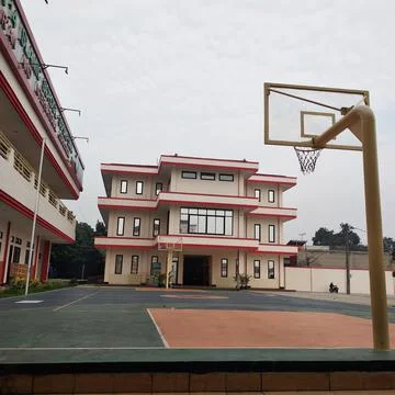 Elementary school building Stock Photos
