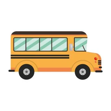 Elementary school cartoon Stock Illustration