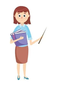 Elementary school cartoon Stock Illustration