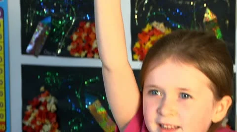 Elementary school child Stock Footage 22663841