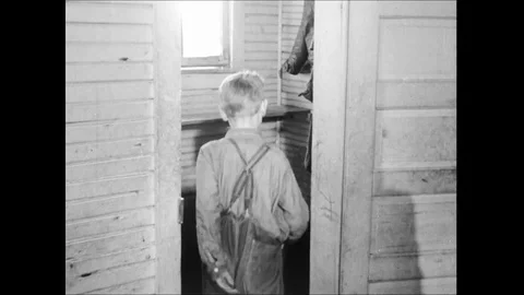 Elementary School Children Having Lunch At School Stock Footage 113299993