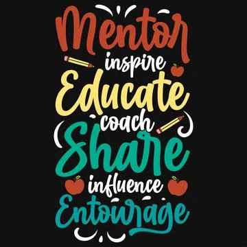 Elementary school teachings typography tshirt design  Stock Illustration