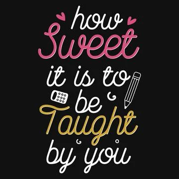 Elementary school teachings typography tshirt design  Stock Illustration