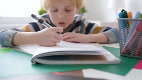 Homework Stock Footage ~ Royalty Free Stock Videos | Pond5