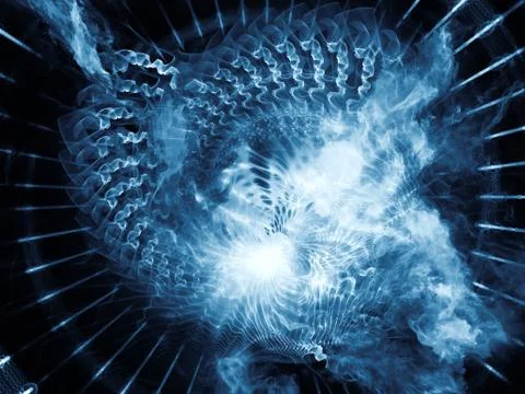 Elements of Abstract Visualization Stockillustratie