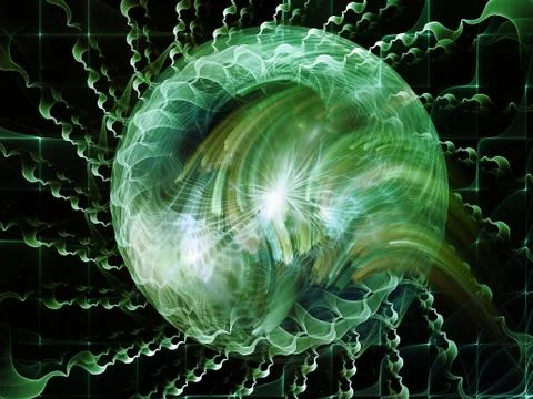 Elements of Abstract Visualization Stock Illustration