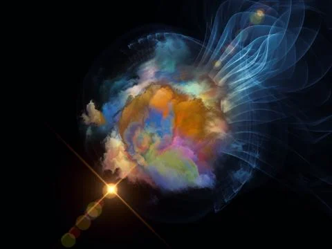 Elements Abstraction Stockillustratie