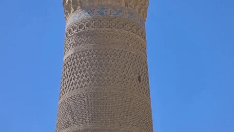 Elements of ancient architecture of Central Asia Stock Footage 94602715