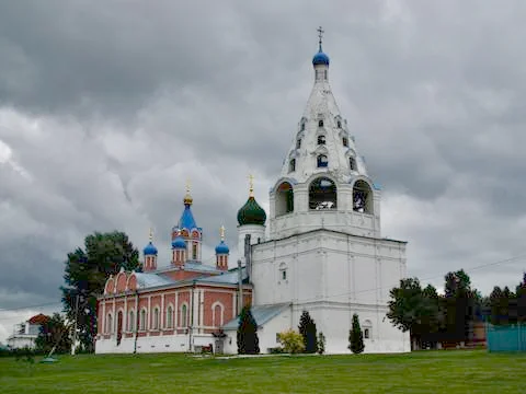 Elements of ancient architecture of the Kolomna Kremlin Stock Photos