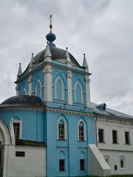 Elements of ancient architecture of the Kolomna Kremlin Stock Photos