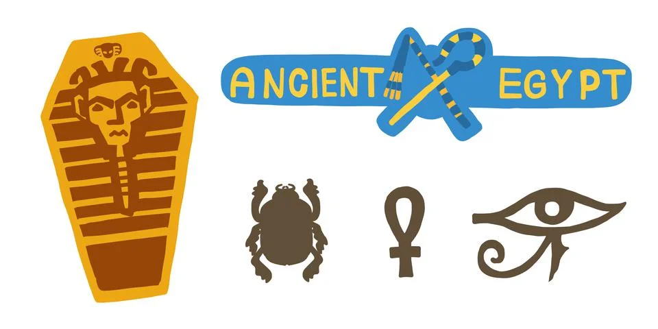 Elements of Ancient Egypt イラスト素材