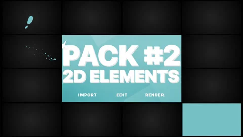 Elements And Transitions Pack 02 Stock Footage 131095732