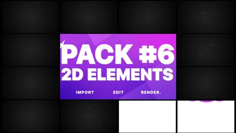 Elements And Transitions Pack 06 Stock Footage 131054639